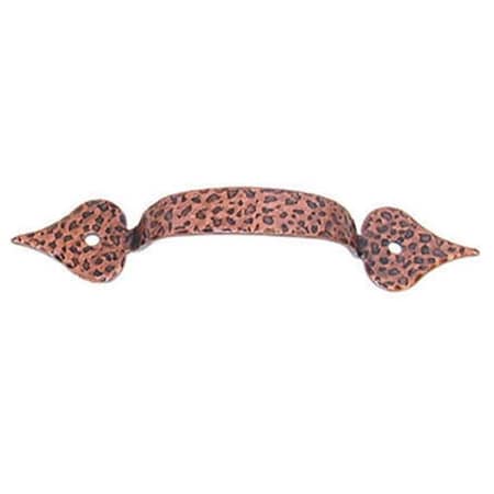 A03401 AC Amerock Hammered 3.25 In. Bow Pull; Antique Copper